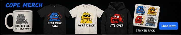 Macrocope mug, shirts, hoodie, and sticker pack.
